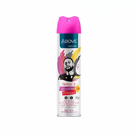 Desodorante Antitranspirante Above Neymar Jr. Teen Girl 90g – miniatura 1