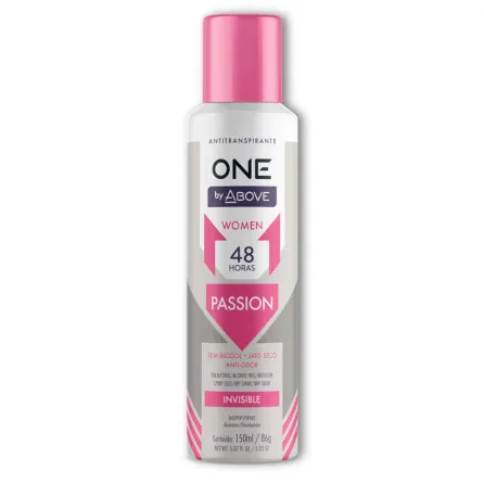 Desodorante Aerosol Antitranspirante Above Women One Passion 150ml – miniatura 1