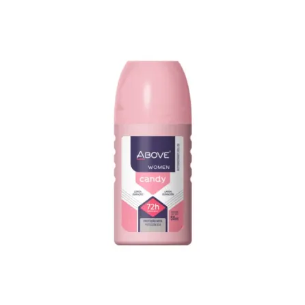 Desodorante Roll-On Antitranspirante Above Women Candy 50ml – miniatura 1