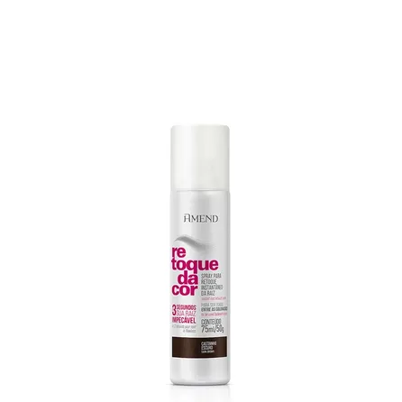 Spray para Retoque Amend Retoque da Cor Castanho Escuro 75ml – miniatura 1