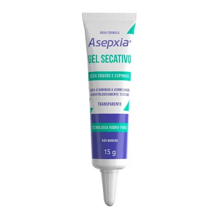 Gel Secativo Antiacne Asepxia 15g – miniatura 1