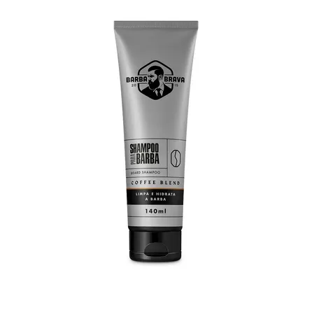 Shampoo para Barba Barba Brava Coffee Blend 140ml – miniatura 1