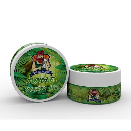 Gel de Barbear Shaving Gel Barba Forte 170g – miniatura 1