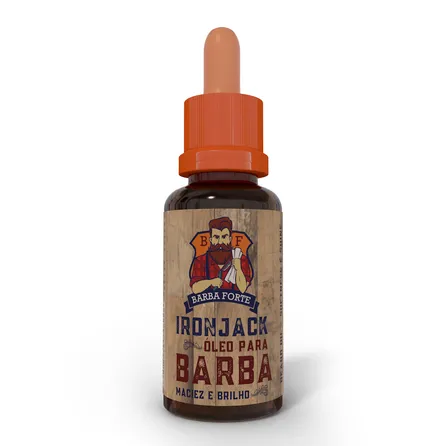 Óleo para Barba Ironjack Barba Forte 30ml – miniatura 1