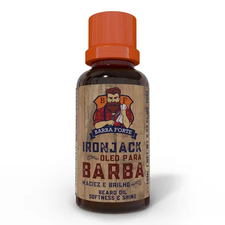 Óleo para Barba Ironjack Barba Forte 10ml – miniatura 1