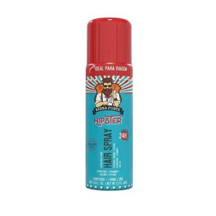 Spray de Cabelo Barba Forte Ultra Hold Hipster 50ml – miniatura 1