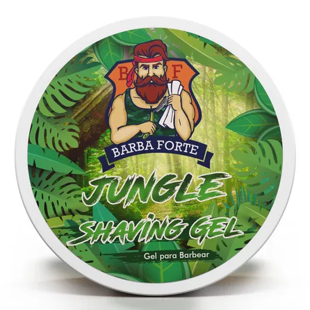 Gel para Barbear Barba Forte Jungle 500g – miniatura 1