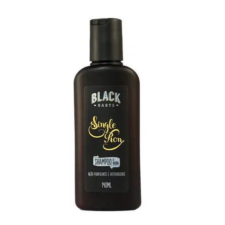 Shampoo de Barba Black Barts Single Ron 140ml – miniatura 1