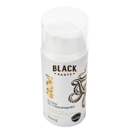 Tônico para Crescimento de Barba Black Barts Grow 30ml – miniatura 2