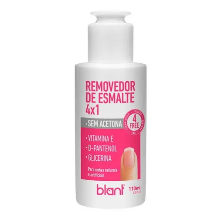 Removedor de Esmalte Blant sem Acetona 4x1 110ml – miniatura 1
