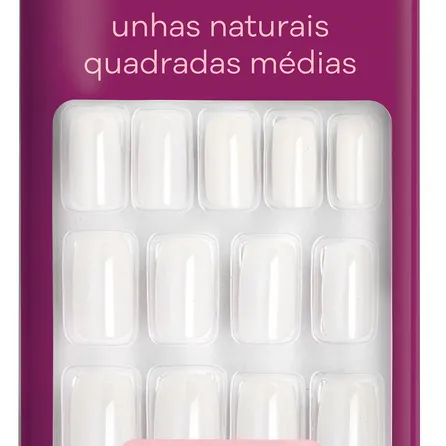 Unhas Postiças Belliz Quadradas Médias – miniatura 1