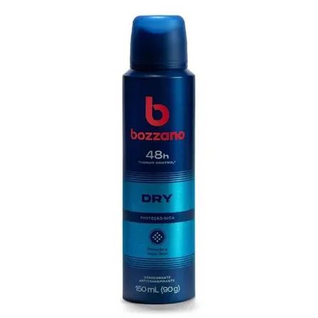 Desodorante Aerossol Antitranspirante Bozzano Dry 150ml – miniatura 1
