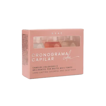 Kit Braé Cronograma Capilar Color com 3 Ampolas – miniatura 1