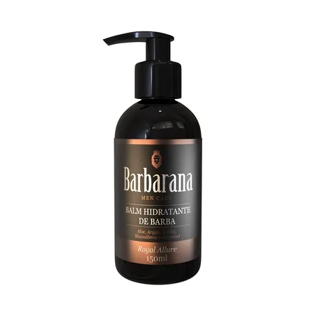 Balm Hidratante de Barba Barbarana Aloe, Argan, Karité, Macadâmia e Pantenol 150ml – miniatura 1