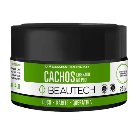 Máscara Beautech Cachos Liberados 250g – miniatura 1