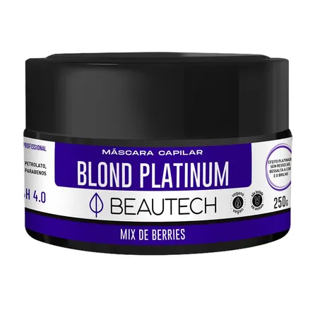 Máscara Beautech Blond Platinum 250g – miniatura 1