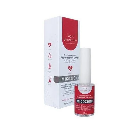Fortalecedor e Reparador de Unhas Biozenthi Micozione 10ml – miniatura 1