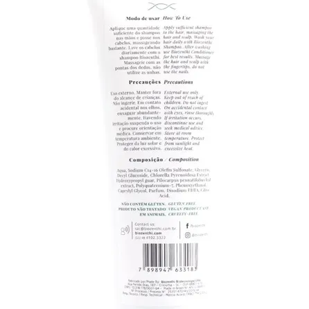 Shampoo Biozenthi Jaborandi 250ml – miniatura 4