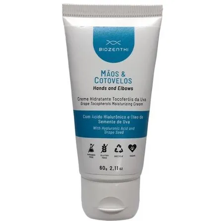 Creme Hidratante Biozenthi Para Mãos e Cotovelos 60g – miniatura 1
