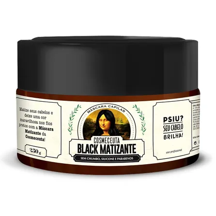 Máscara Cosmeceuta Preto Matizante 250g – miniatura 1