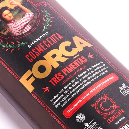 Shampoo Cosmeceuta Força Três Pimentas 300ml – miniatura 3