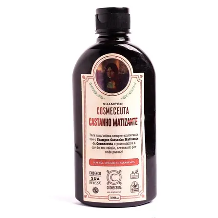 Shampoo Cosmeceuta Castanho Matizante 300ml – miniatura 1