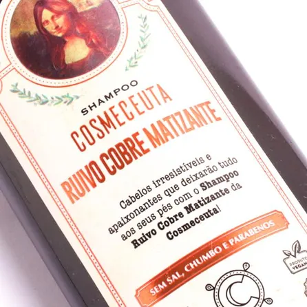 Shampoo Cosmeceuta Ruivo Cobre Matizante 300ml – miniatura 3