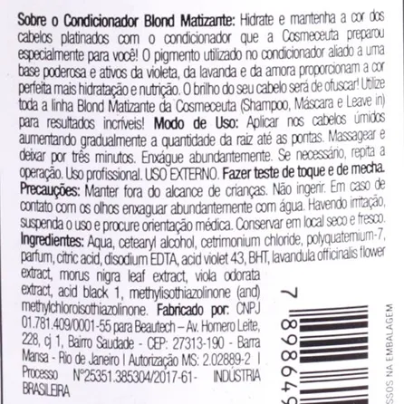 Condicionador Cosmeceuta Blond Matizante 300ml – miniatura 4