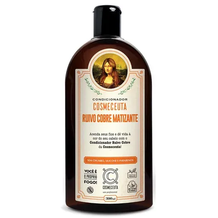 Condicionador Cosmeceuta Ruivo Cobre Matizante 300ml – miniatura 1