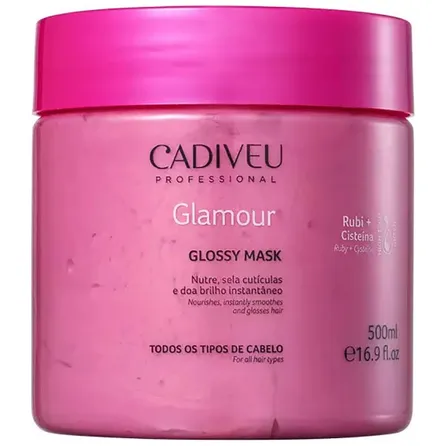 Máscara Cadiveu Professional Glamour Glossy 500ml – miniatura 1