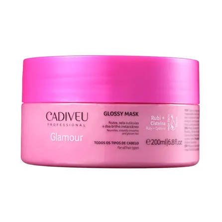 Máscara Cadiveu Professional Glamour Glossy 200ml – miniatura 1