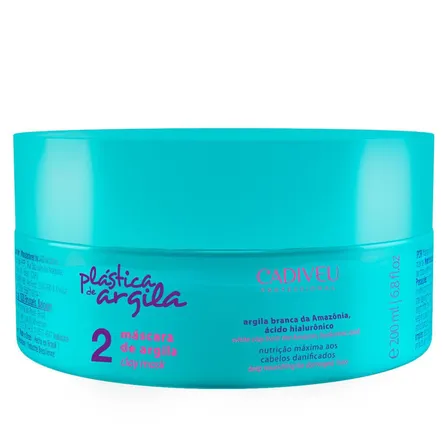 Máscara de Argila Cadiveu Professional Plástica de Argila 200ml – miniatura 1
