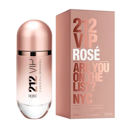 Perfume Feminino Carolina Herrera 212 VIP Rose Eau de Parfum 80ml – miniatura 2
