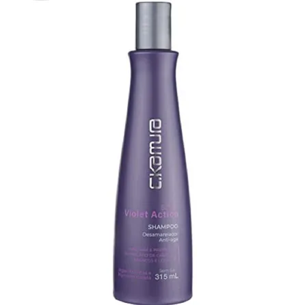 Shampoo Desamarelador C.Kamura Silver Violet Action 315ml – miniatura 1