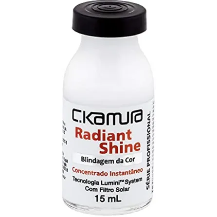 Ampola de Tratamento C.Kamura Radiant Shine Blindagem da Cor 15ml – miniatura 1