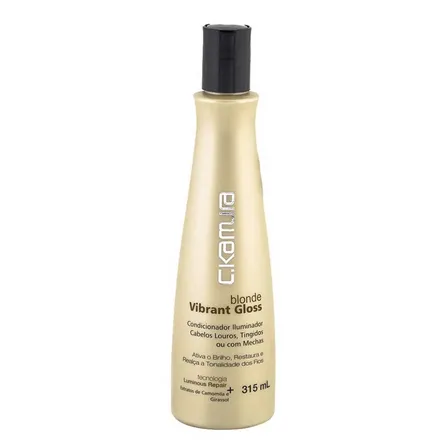 Condicionador Iluminador C.Kamura Blonde Vibrant Gloss 315ml – miniatura 1