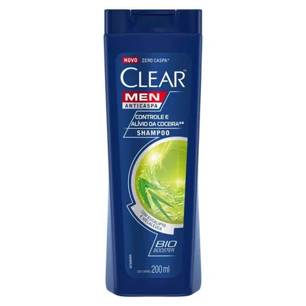 Shampoo Clear Controle e Alívio da Coceira (200ml) – miniatura 1