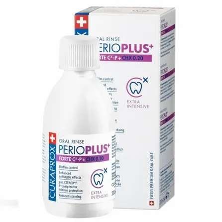 Enxaguante Bucal Curaprox Perio Plus Forte 200ml – miniatura 1