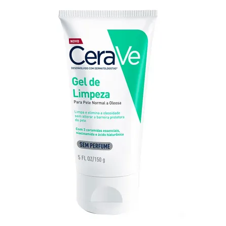 Gel de Limpeza Facial CeraVe Para Pele Normal a Oleosa 150g – miniatura 1