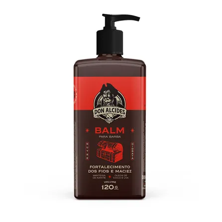 Balm Don Alcides Barba Negra 120ml – miniatura 1