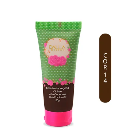 Base Líquida Vegana Dalla Makeup Efeito Matte 30g – miniatura 14