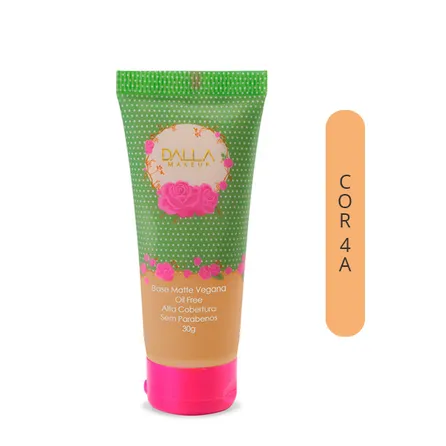 Base Líquida Vegana Dalla Makeup Efeito Matte 30g – miniatura 4