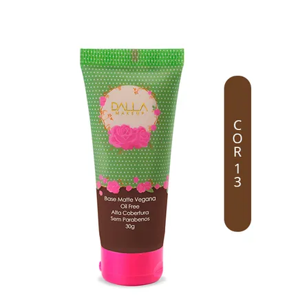 Base Líquida Vegana Dalla Makeup Efeito Matte 30g – miniatura 10