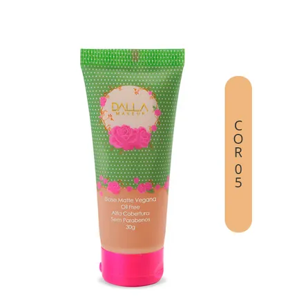 Base Líquida Vegana Dalla Makeup Efeito Matte 30g – miniatura 11