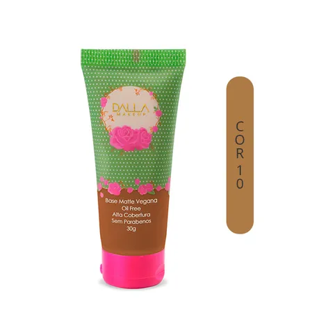 Base Líquida Vegana Dalla Makeup Efeito Matte 30g – miniatura 9