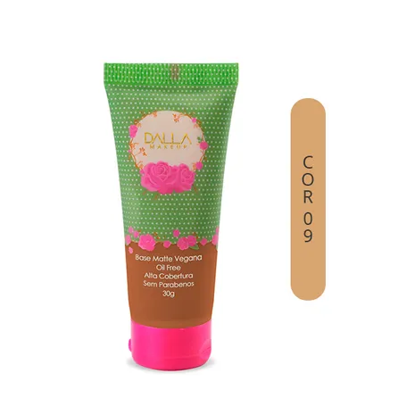 Base Líquida Vegana Dalla Makeup Efeito Matte 30g – miniatura 6