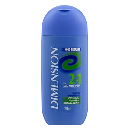 Shampoo Dimension 2 em 1 para Cabelos Oleosos 200ml – miniatura 1