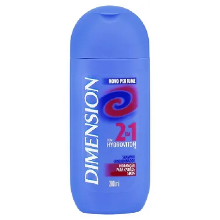Shampoo Dimension 2 em 1 para Cabelos Secos 200ml – miniatura 1