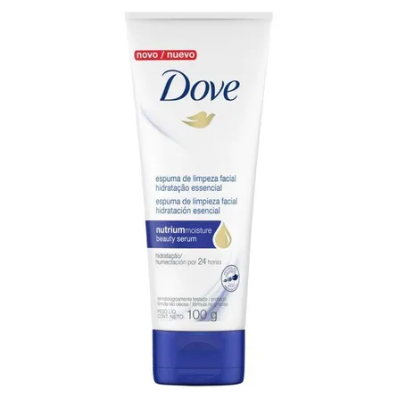Espuma De Limpeza Facial Dove Hidratação Essencial 100g – miniatura 1