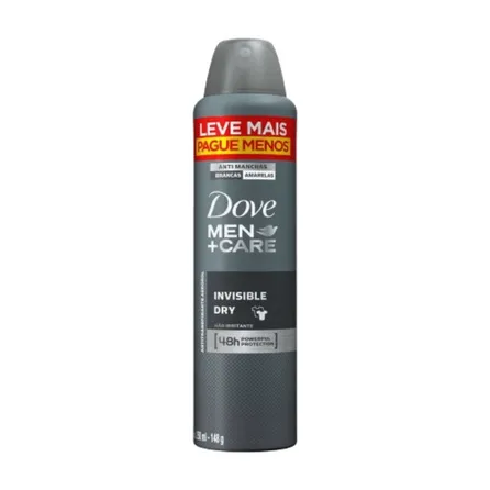 Desodorante Aerosol Dove Men Care Invisble Dry 250ml – miniatura 1